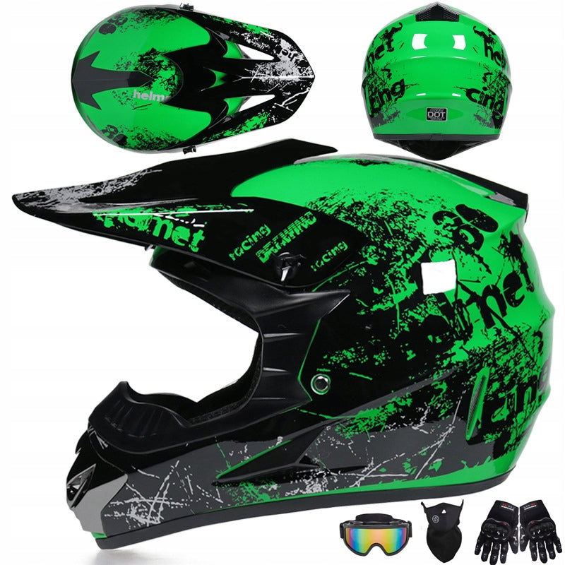 New Children's Enduro Quad ATV Motorcycle Helmet with Goggles + Gloves Manufacturer no brand