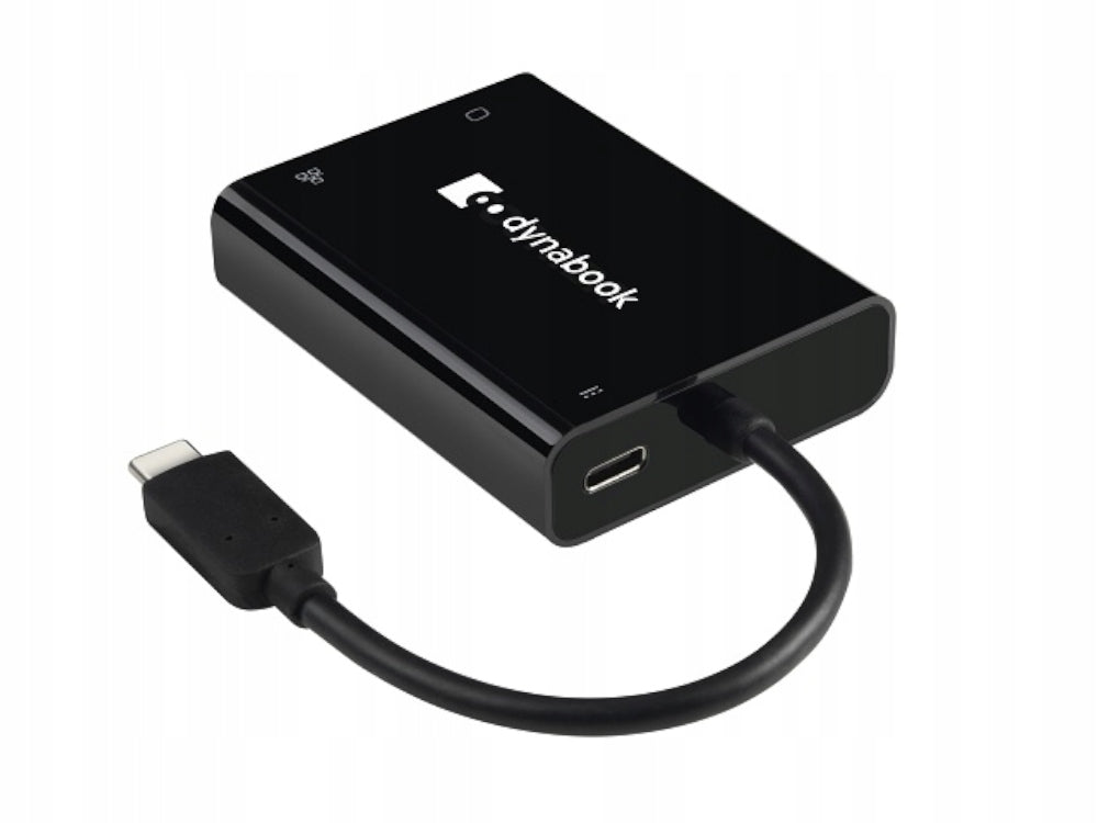 New Dynabook USB-C to VGA/LAN Adapter PS0089UA1PRP Manufacturer code PS0089UA1PRP