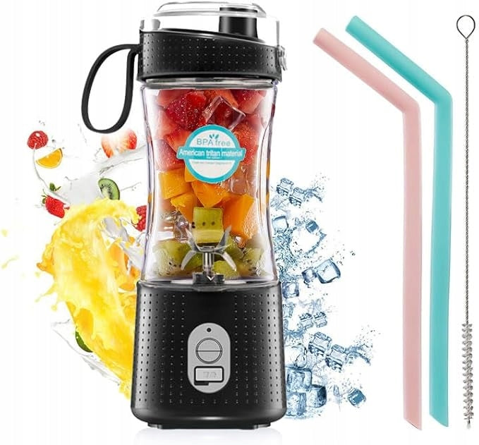 New Juicer Portable Charging Small Juice Cup Home Kitchen Multif Dominant color white