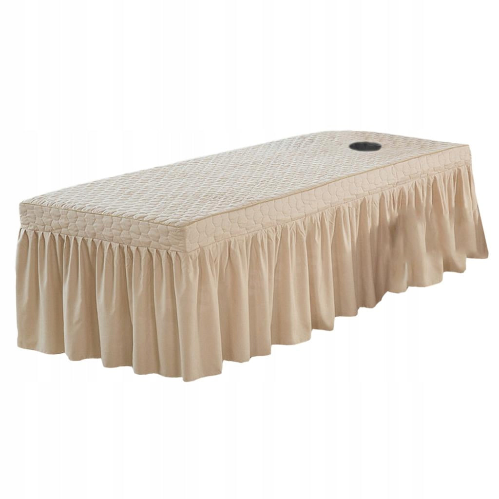 New Massage Bed Cover Sheet with Drop Skirt Beauty Frame material other