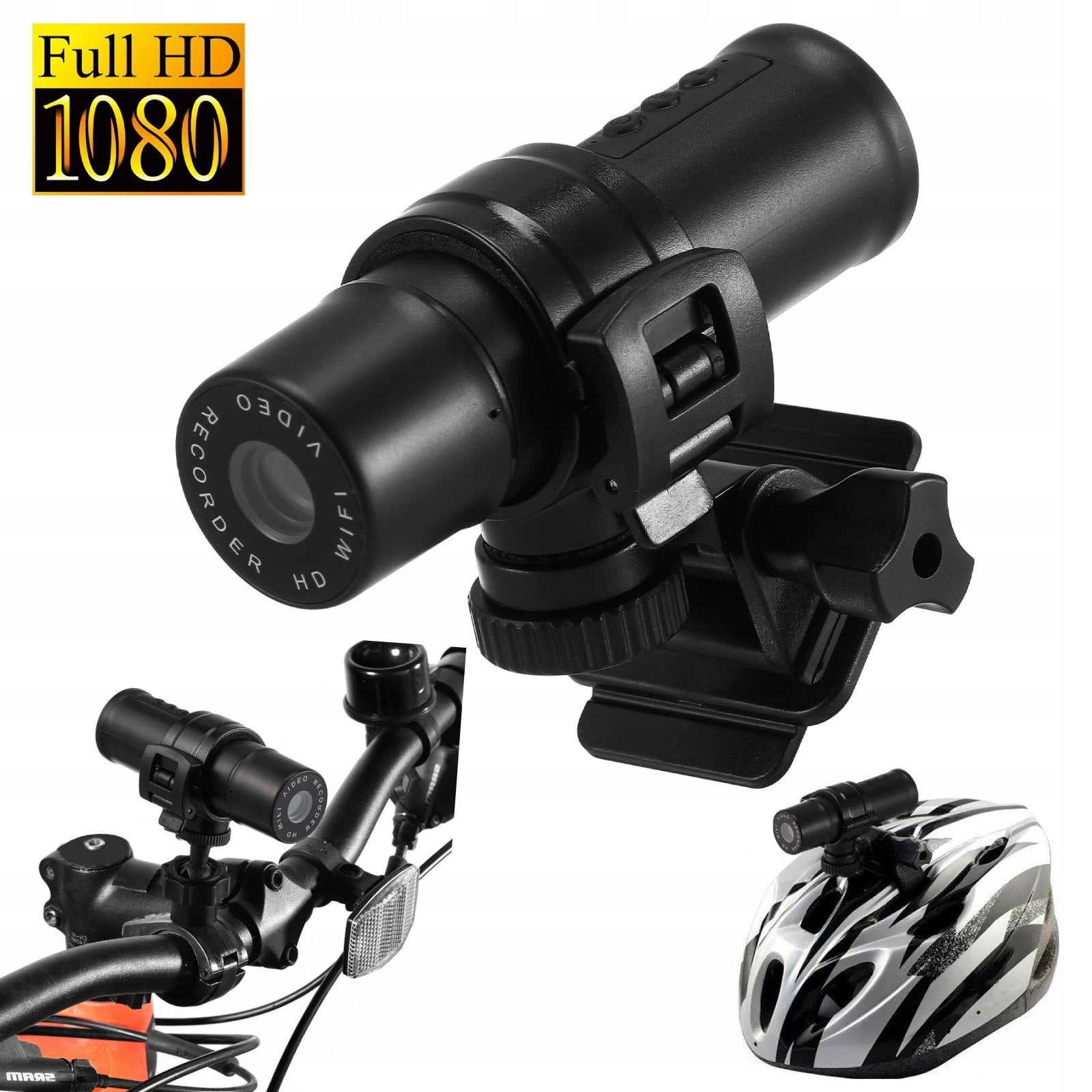 New Motorcycle Helmet Camera - Waterproof, WiFi HD ,1080P for Sports
