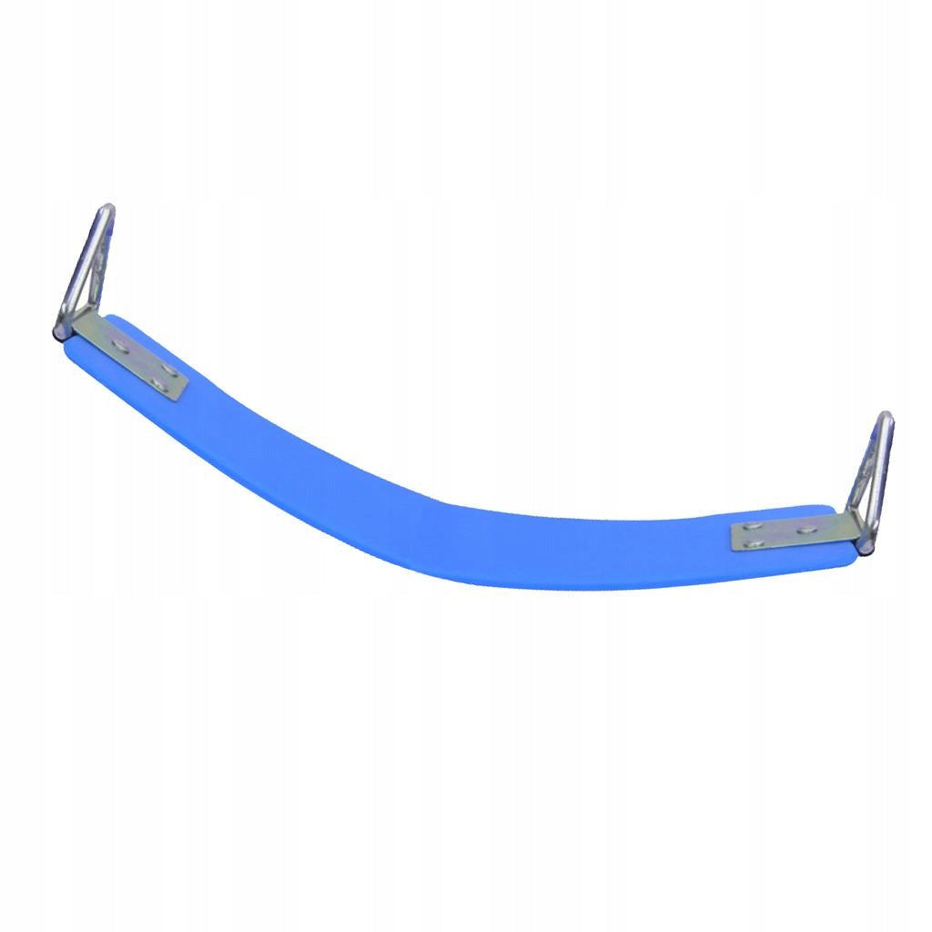 New Swing Belt Seat With Metal Hook Swingset For Children Kids Toy Fun Blue