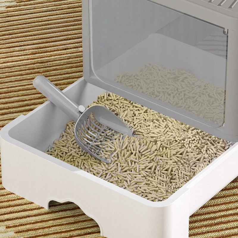 New XXL48x38x37cm Cat Litter Box Closed with Drawer Anti-Fragrance Large Brand no brand