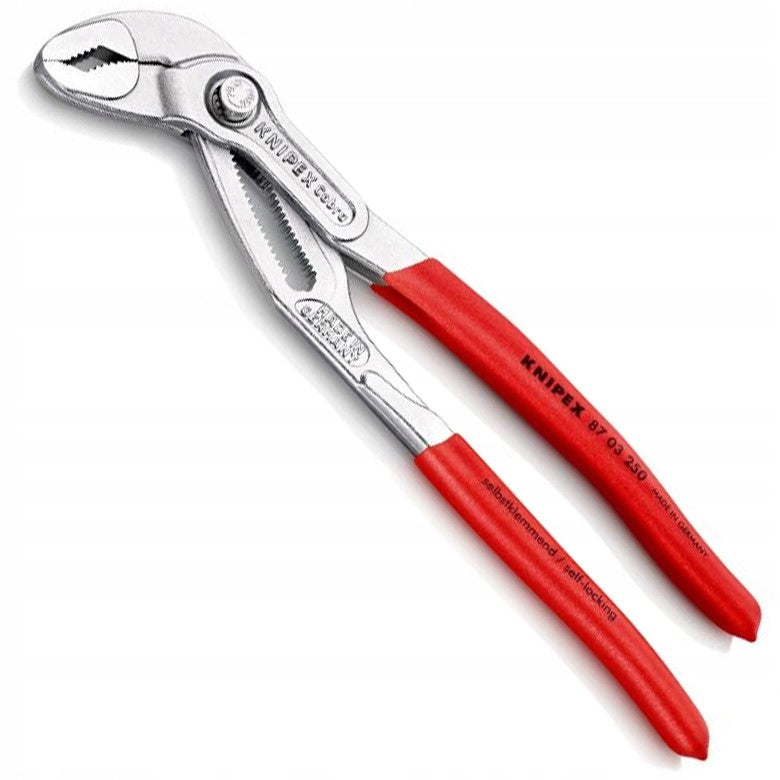 New generation pipe pliers Knipex Cobra 250 mm 8703250 Manufacturer code 87 03 250