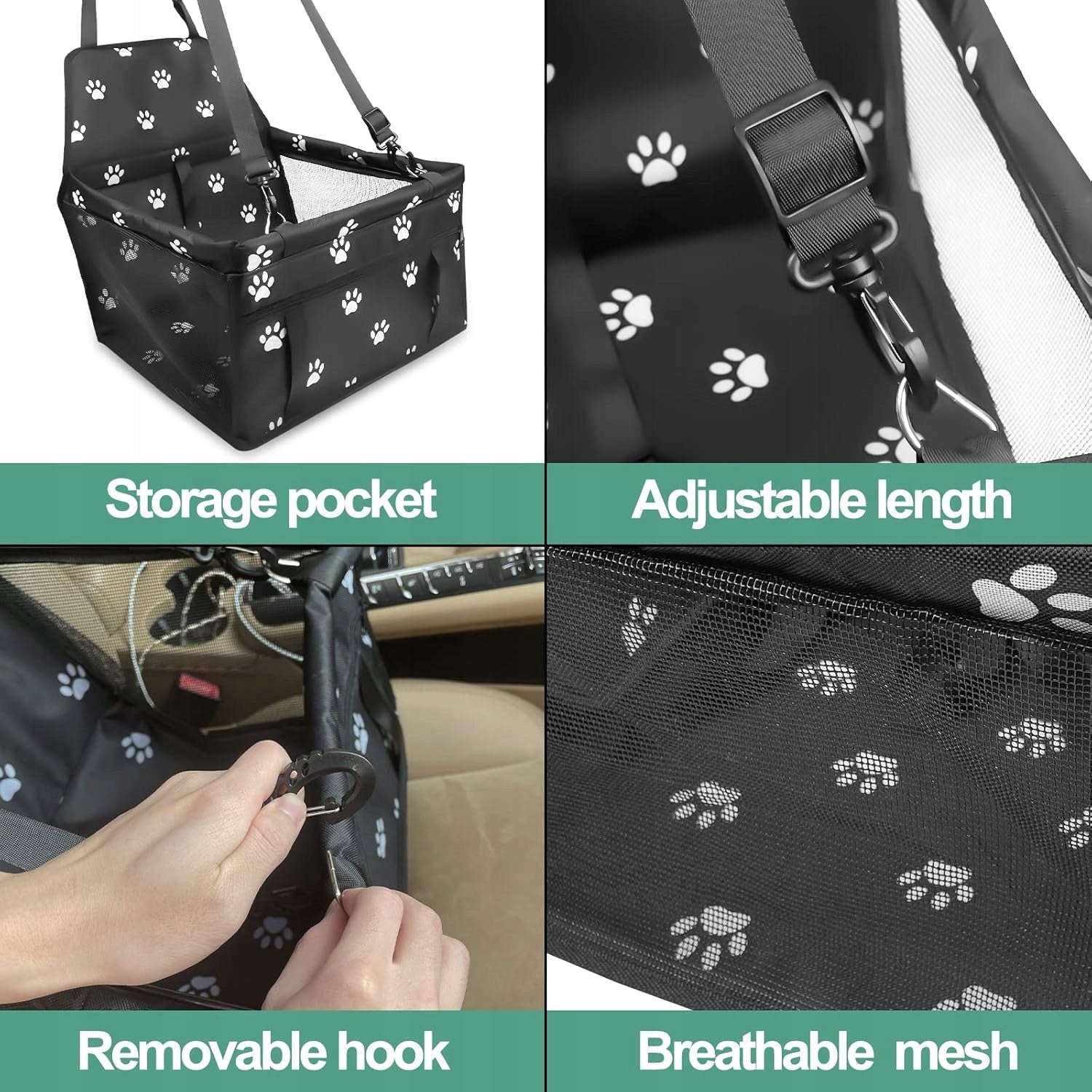 Newaner 40×34×25 cm dog car seat Customs tariff code 94017900