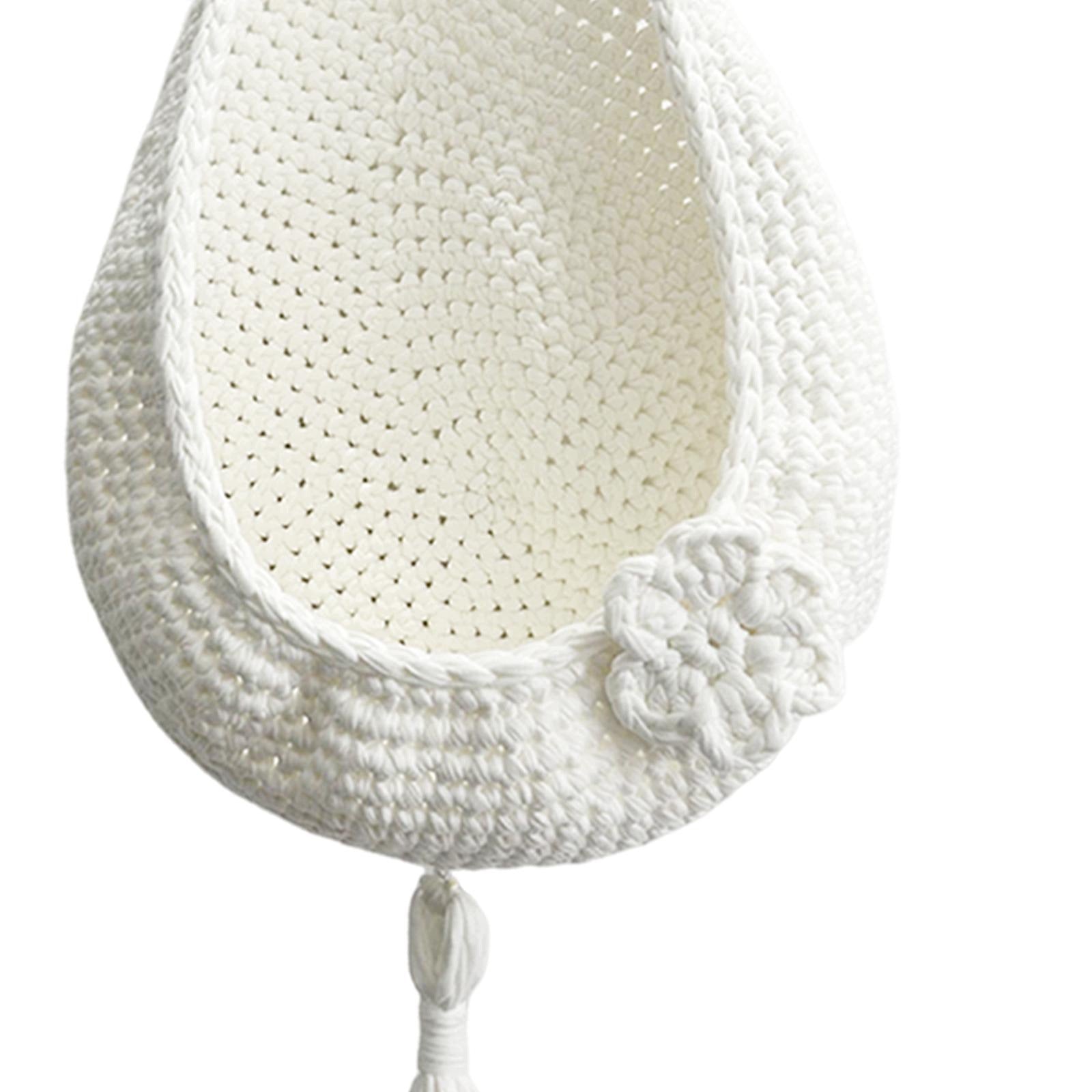 Newborn Hammock Photography Props Soft for Party Ornament Christmas White Brand no brand