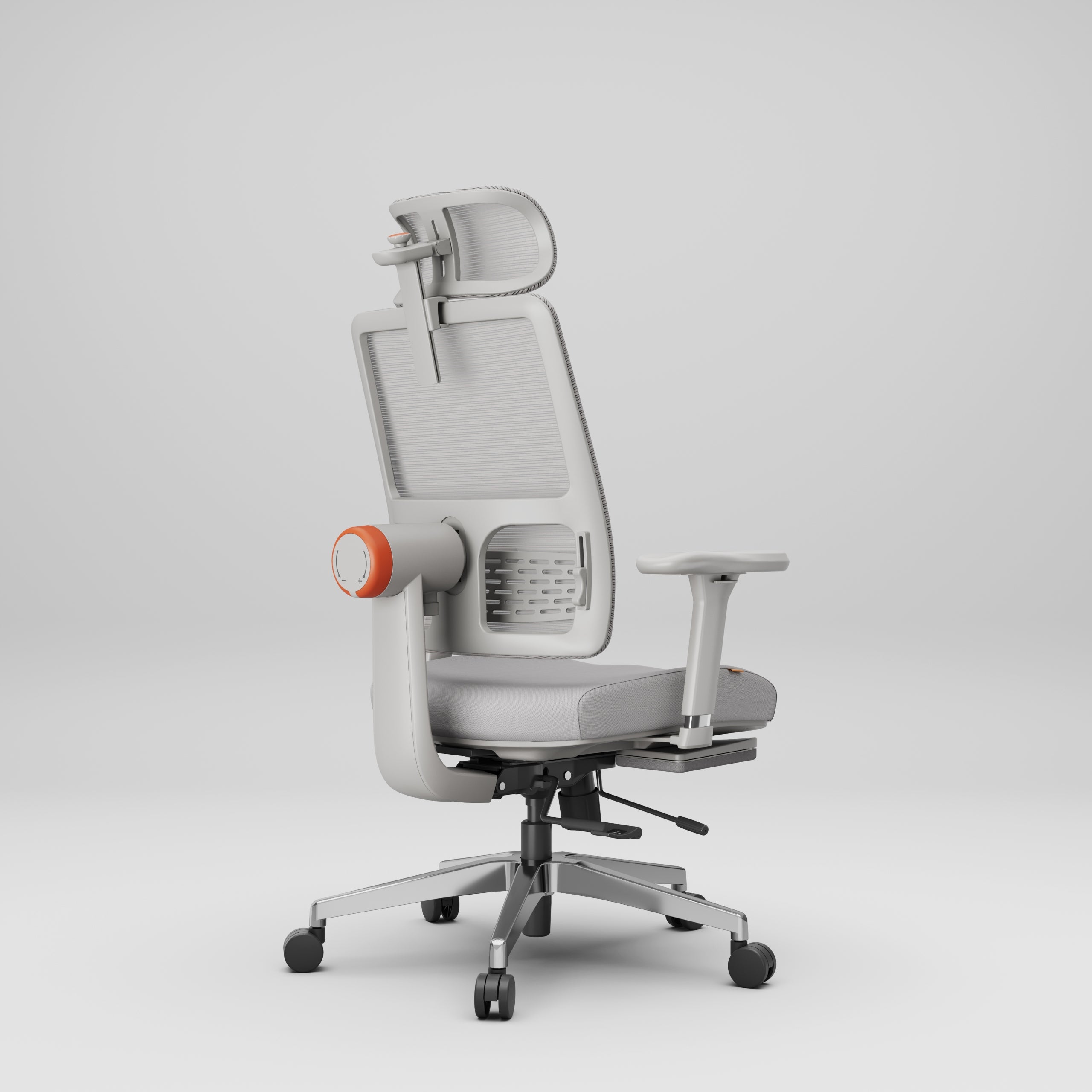 Newtral MagicH-BPro Ergonomic Chair with Footrest- Adaptive Lumbar gray Manufacturer code MagicH-BPro gray