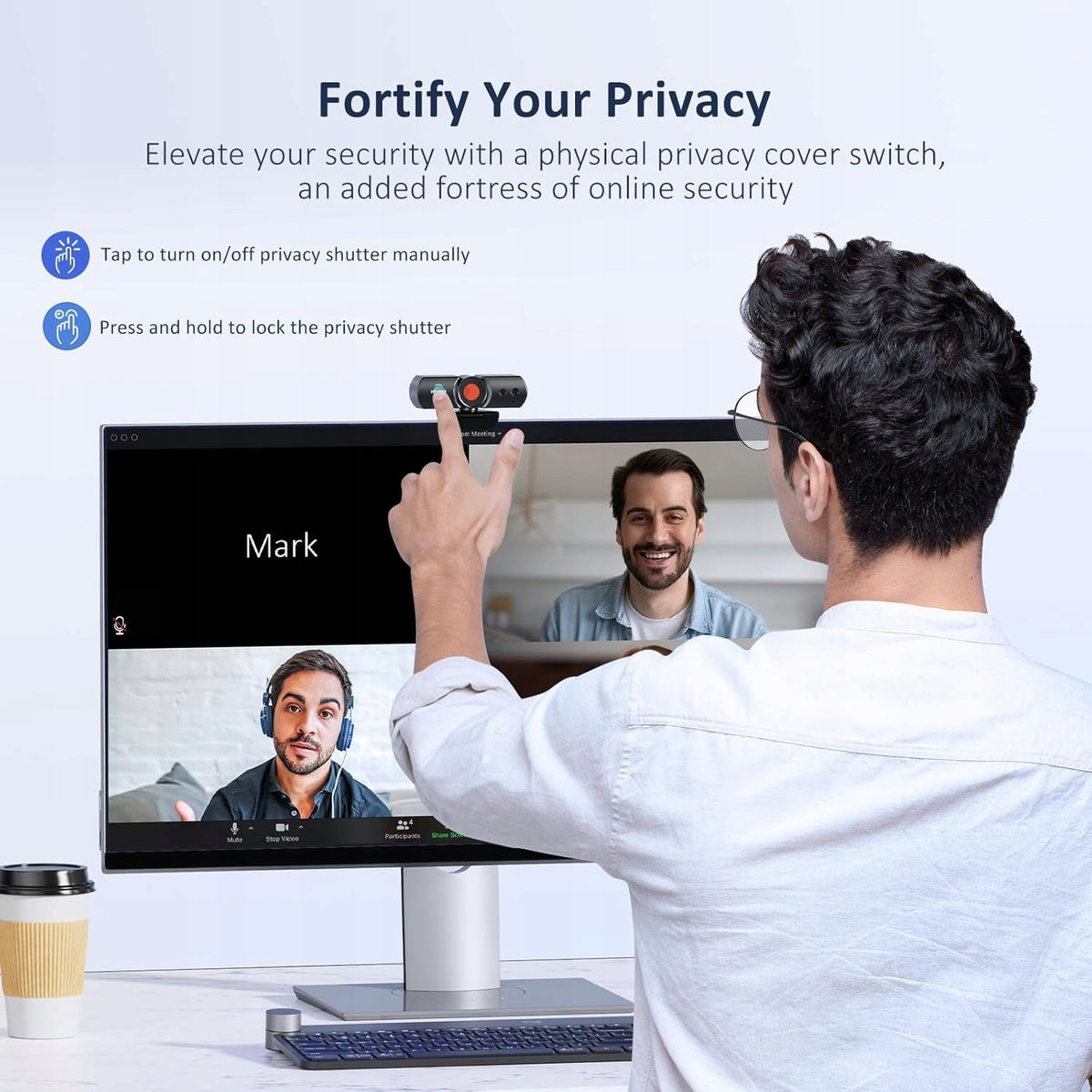 NexiGo HelloCam Pro webcam 1080P 60FPS autofocus Brand NexiGo