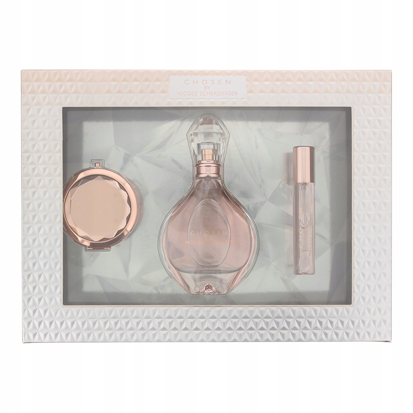 Nicole Scherzinger Chosen 3 Piece Gift Set: Eau de Parfum 100ml + 10ml + Body Lotion