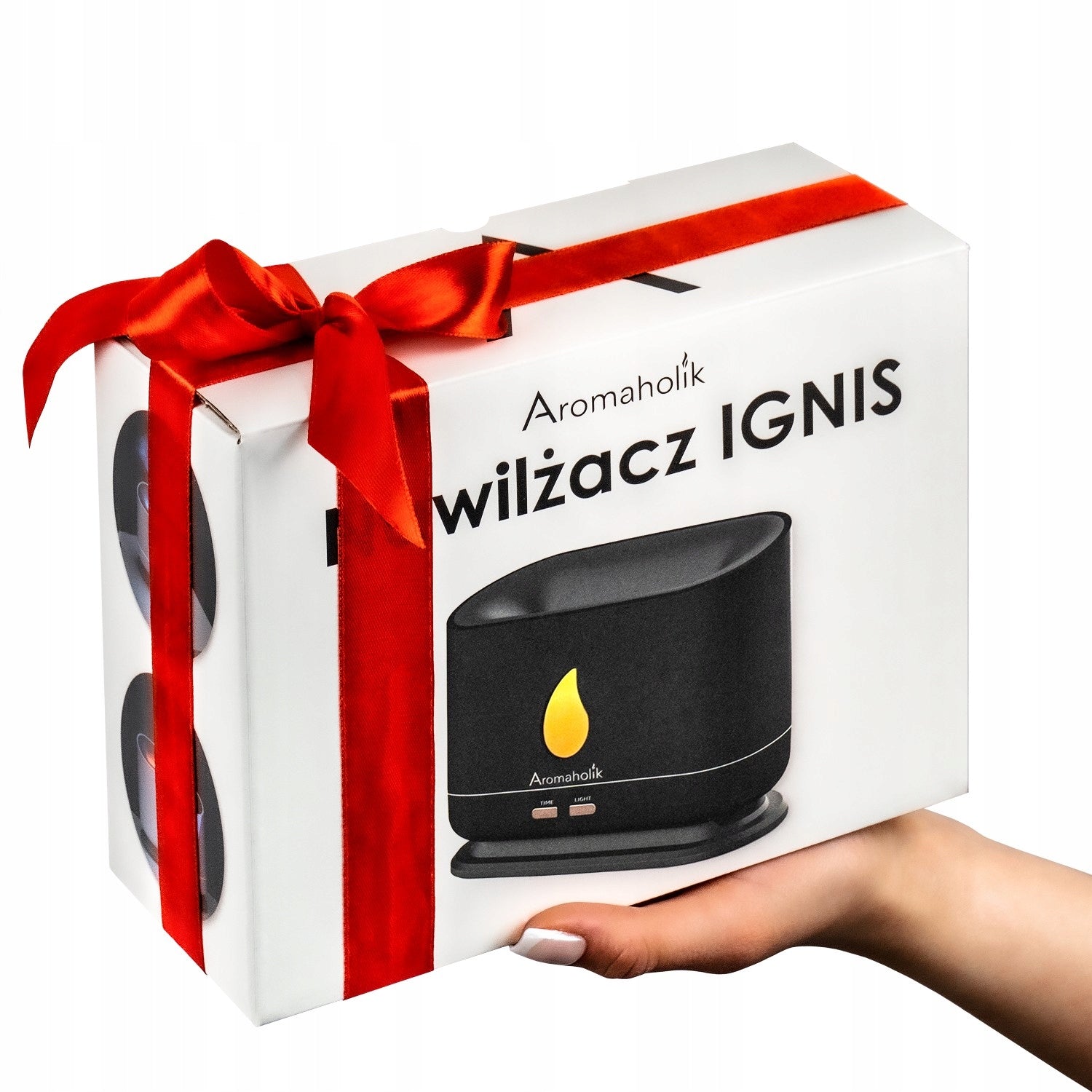 Night Light with Moisturizing Function + Essential Oils Aromatherapy Packaging status original