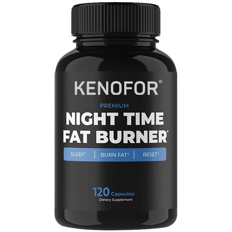 Night Time Fat Burner capsules support weight loss and suppress appetite...