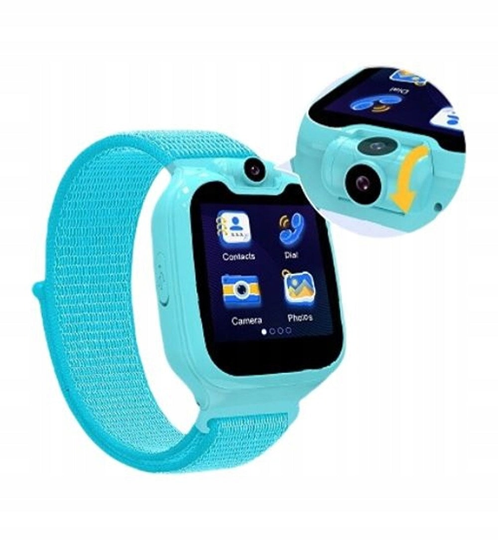 Nikcorp Waterproof Smartwatch for Kids Multifunctional Blue Brand no brand