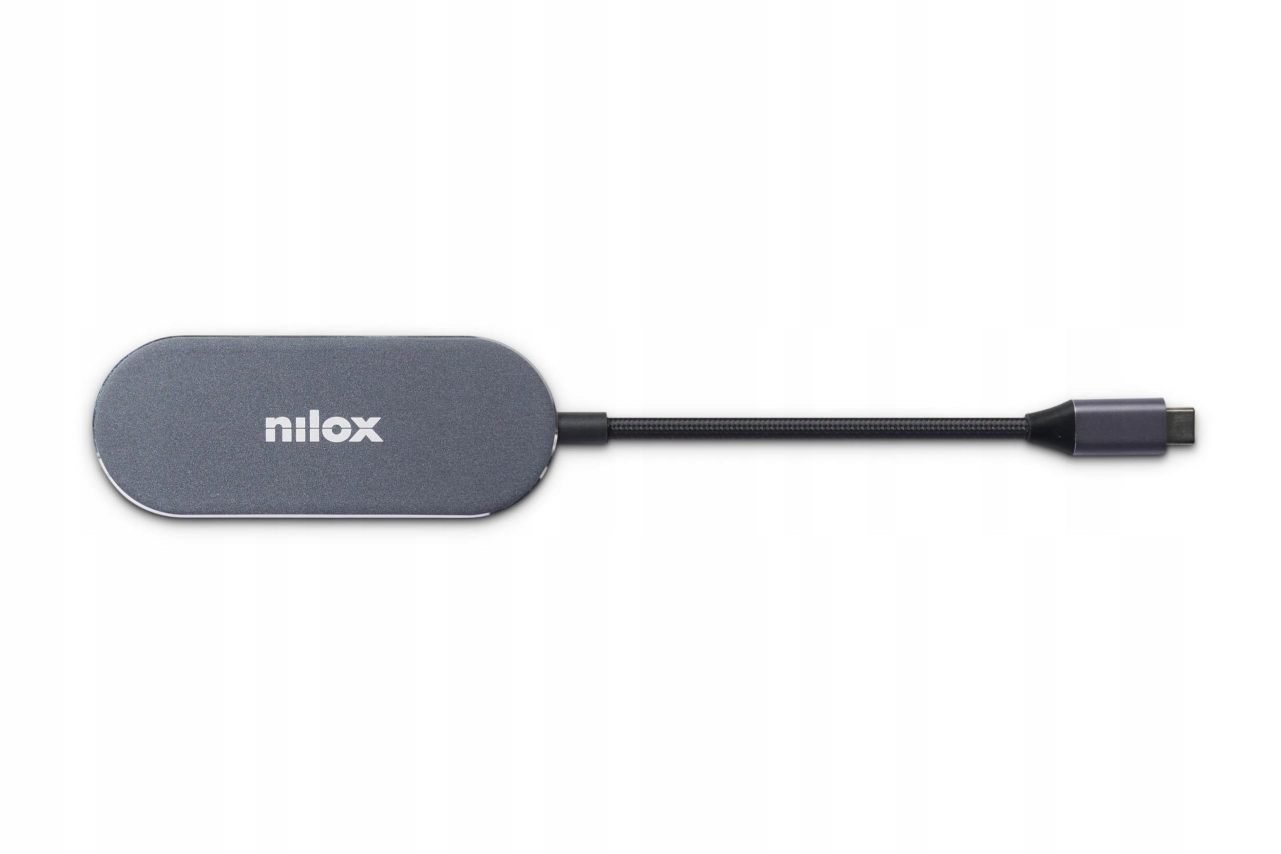 Nilox Mini Dock USB-HDMI, 3 USB 3.0, Ethernet Manufacturer code NXDSUSBC02