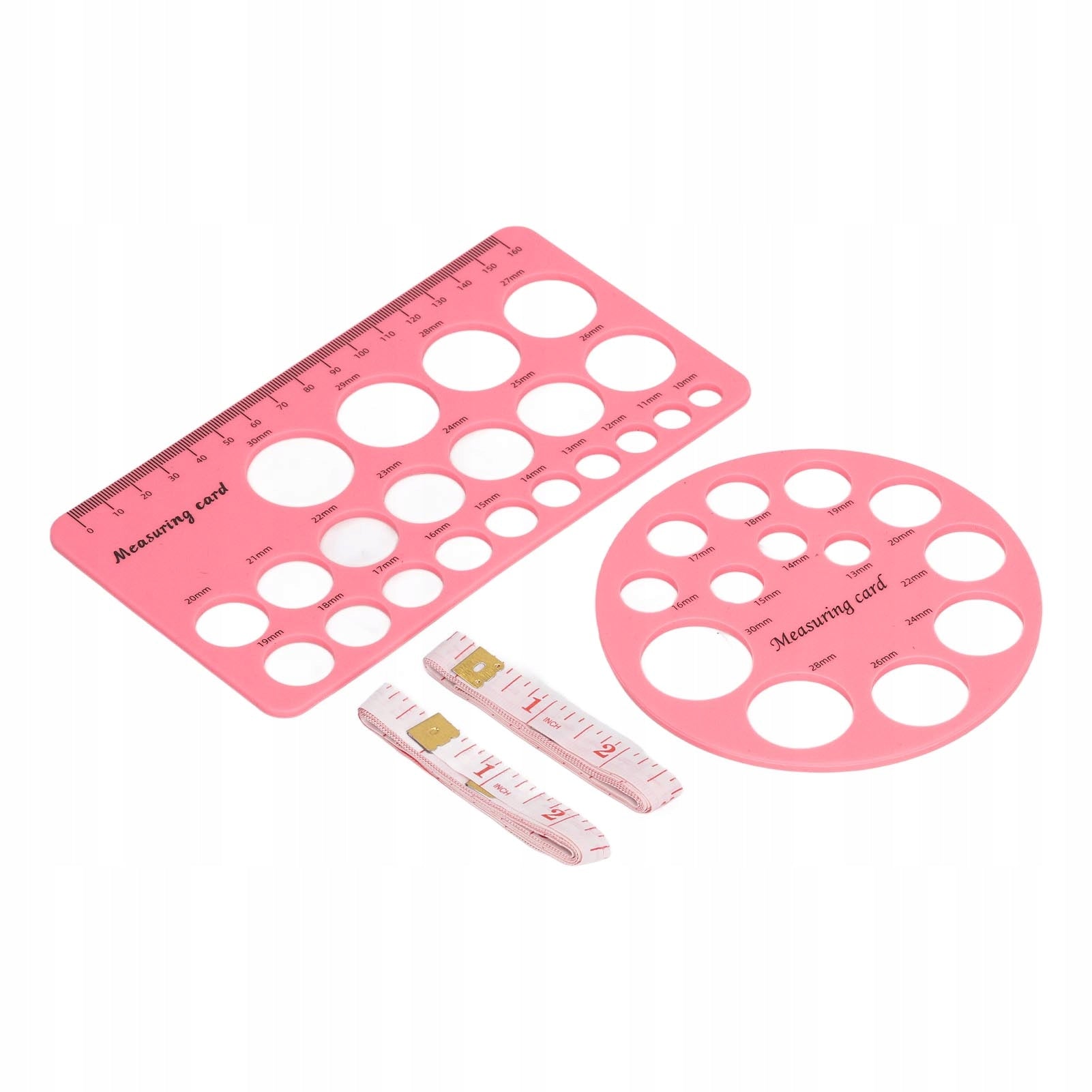 Nipple ruler, flange size measurement tool accurate to read
