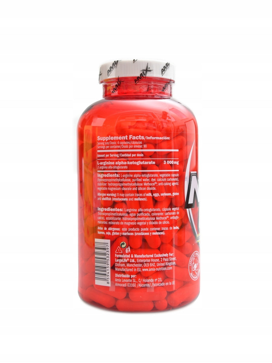 Nitric Oxide 360 kapslí Amix Expiration date at least six months from the date of purchase