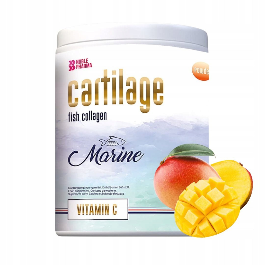 Noble Pharma CARTILAGE FISH COLLAGEN 200G MARINE collagen fish hair knee