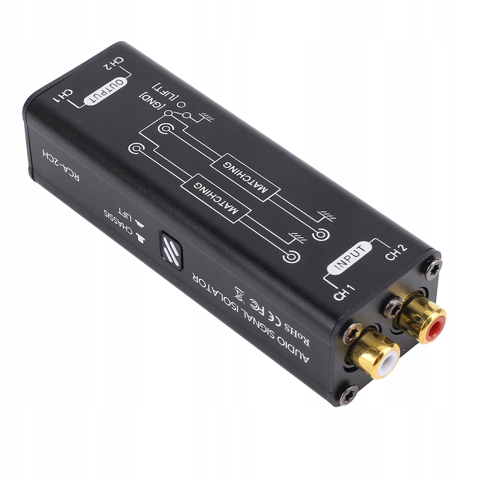 Noise filter, aluminum alloy mass loop noise insulator for home theaterg