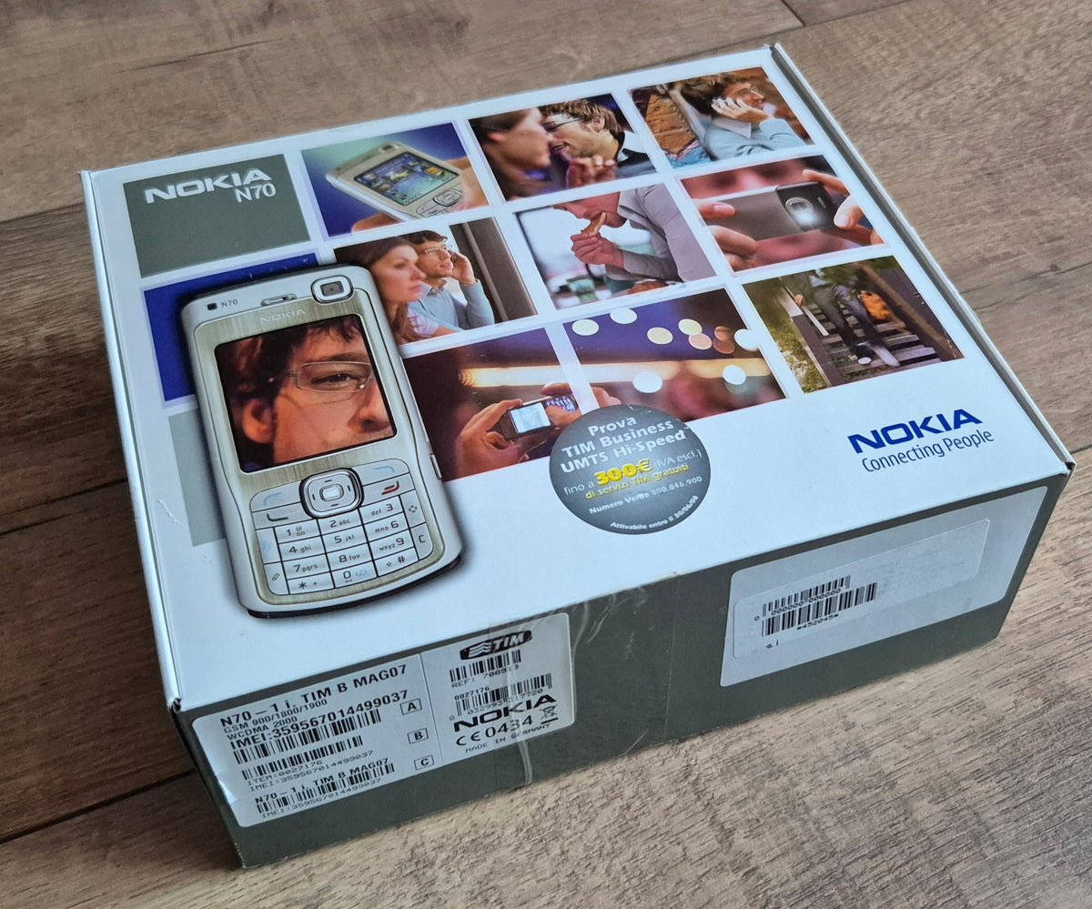 Nokia N70 Black Brand New! Set ! MEGA UNIQUE ! The only one!