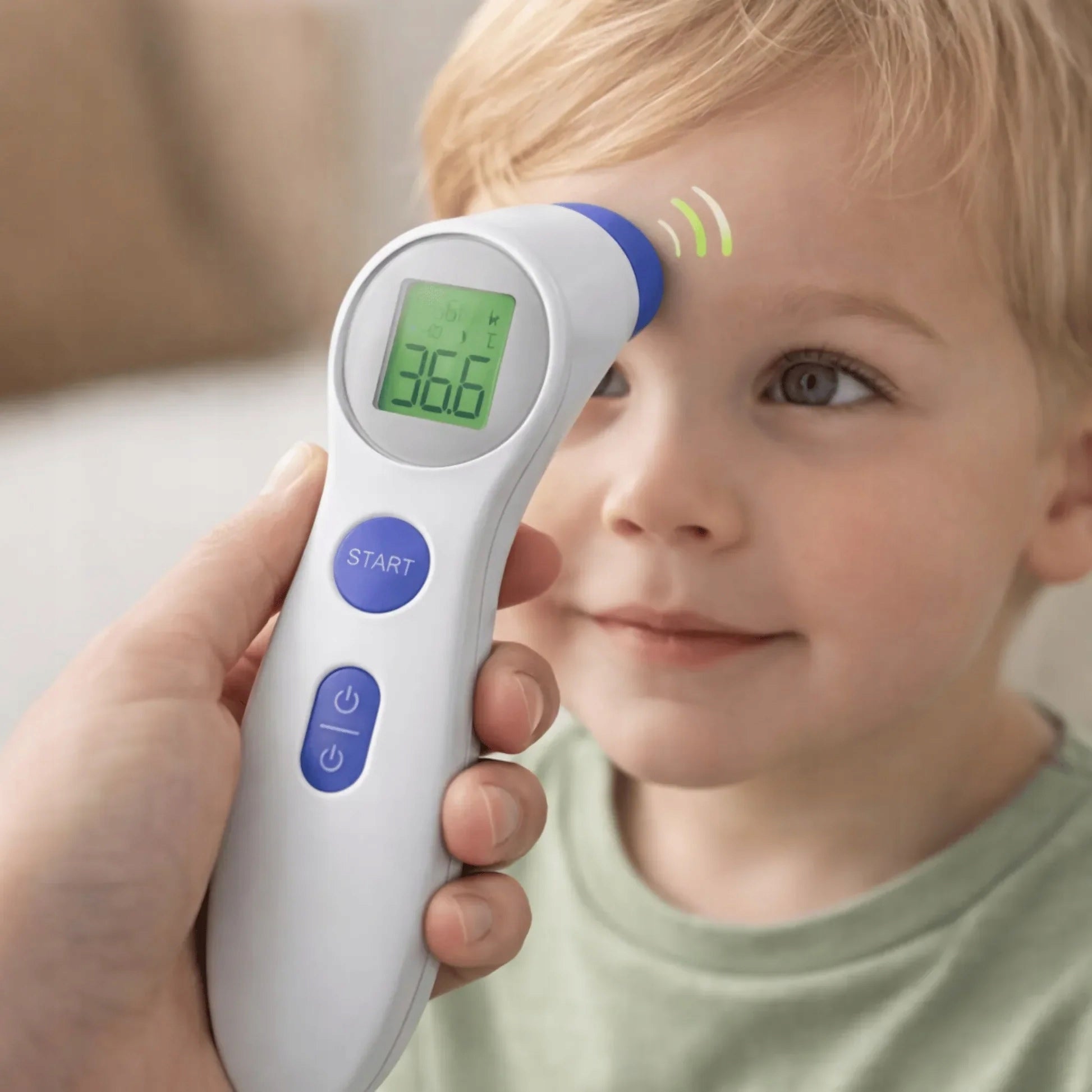 Non-Contact Thermometer DET-306 Infrared Forehead Temperature Measurement Medical device no