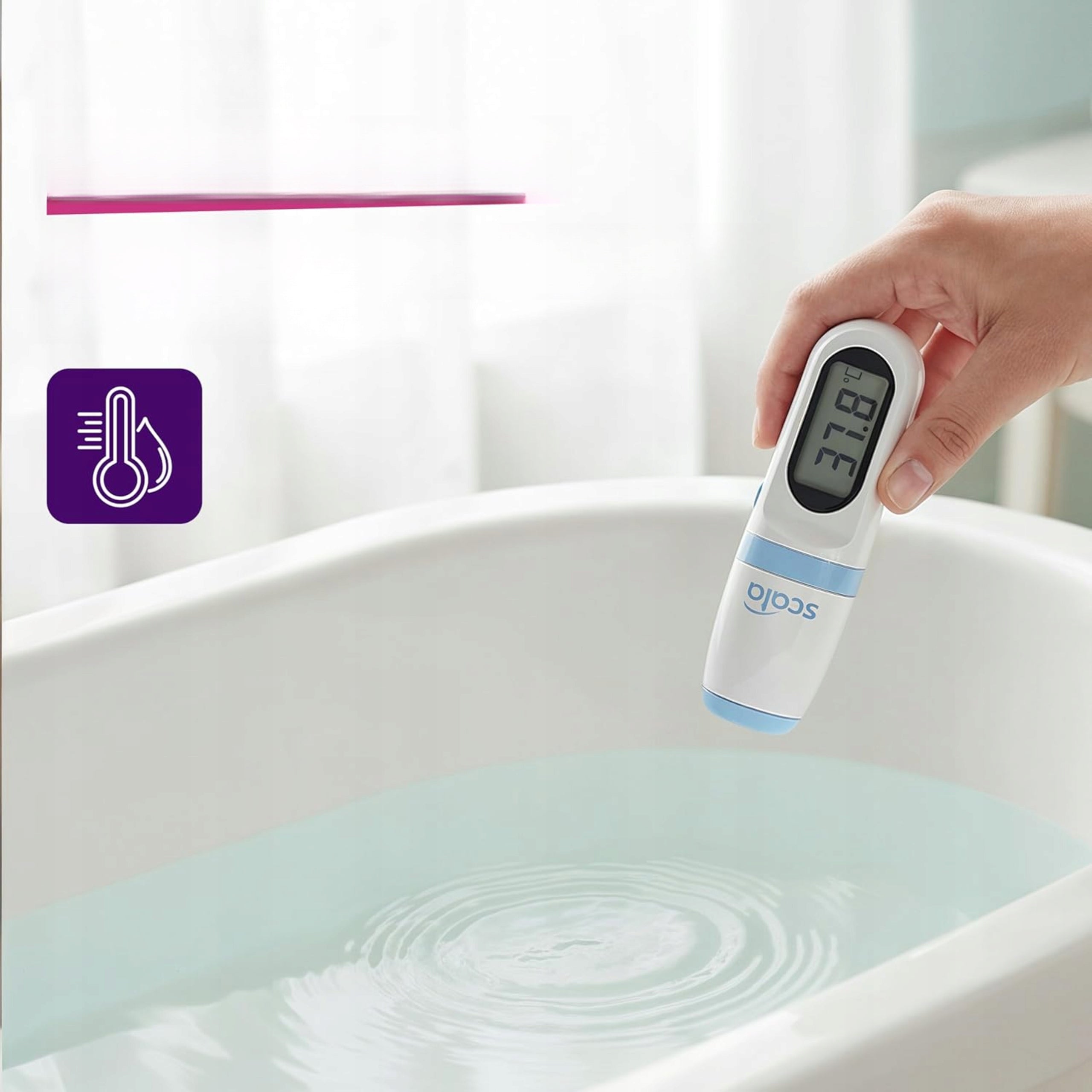 Non-contact infrared front thermometer SC 8271 0,1°C 1s Medical device type accessories for a medical device or a product without an intended medical purpose