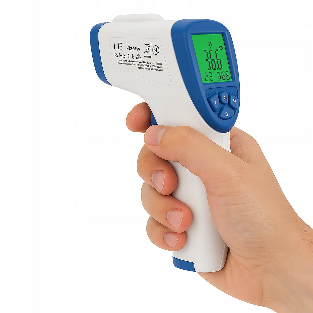 Non-contact thermometer electronic temperature measurement 0,5s °C °F LCD alarm EAN (GTIN) 6972040110497