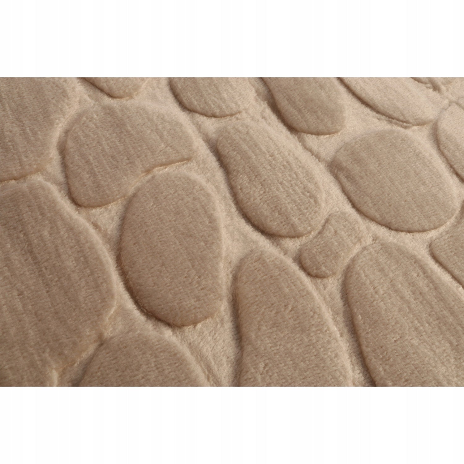 Non-slip Bathroom Rug BEIGE Brand no brand