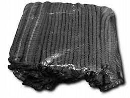 Nonwoven cap disposable harmonica cap CLIP black 100pcs ATEST Packaging status original