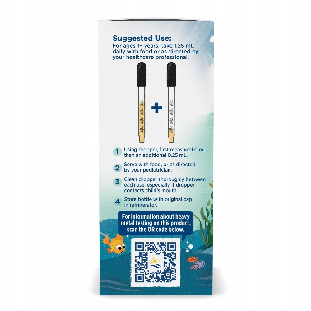 Nordic Naturals Children's DHA Xtra 880mg OMEGA 3 EPA DHA for Children drops Expiration date not specified