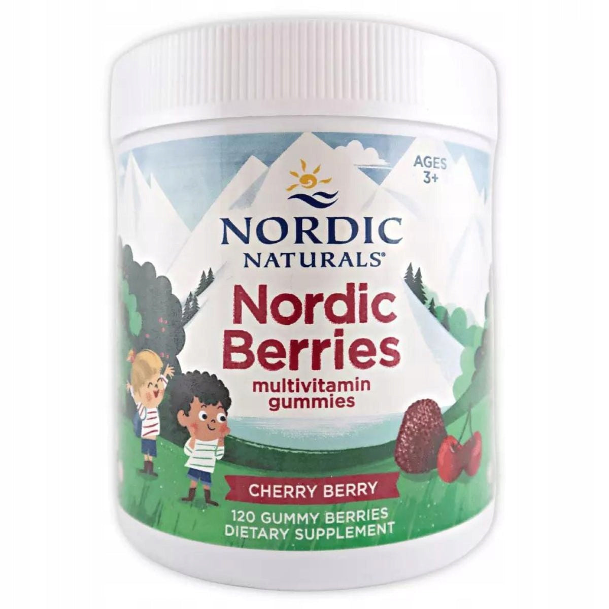 Nordic Naturals Nordic Berries Multivitamin - cherry-berry flavor