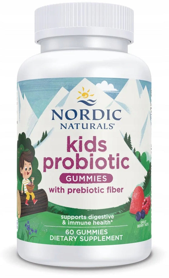 Nordic Naturals Probiotic Gummies Kids PROBIOTICS GUMMIES for children 60k