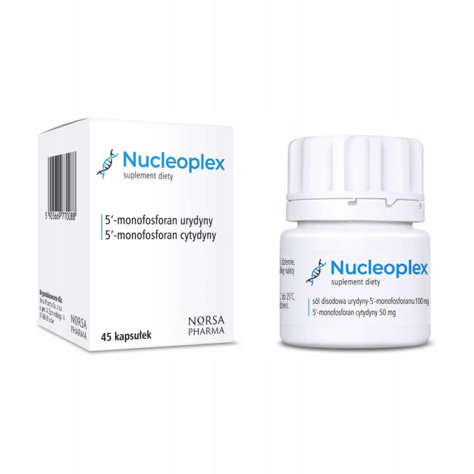 Norsa Pharma - NUCLEOPLEX | 45 caps. | uridine monophosphate | NUCLEOTIDES Manufacturer code 5905669770088