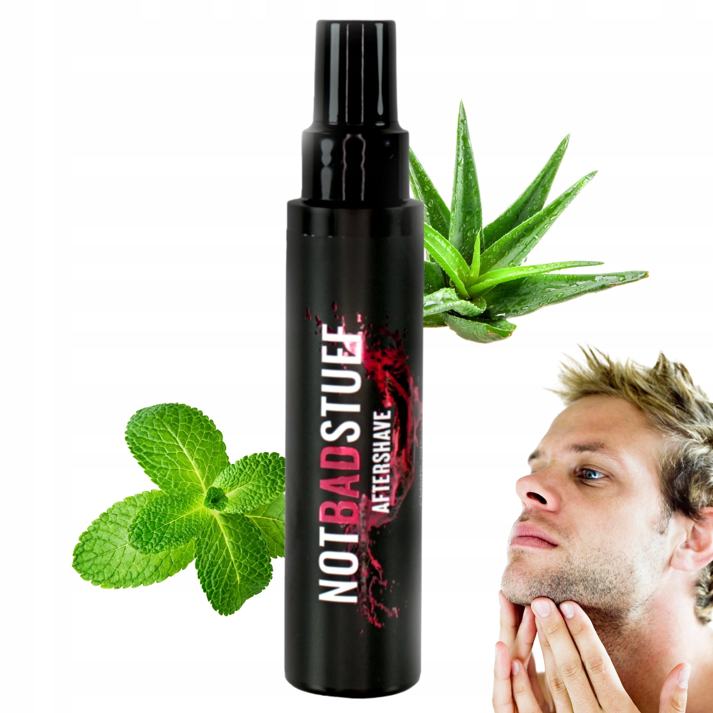 Not Bad Stuff - Aftershave - Refreshing and Moisturizing After Shaving Water 100ml
