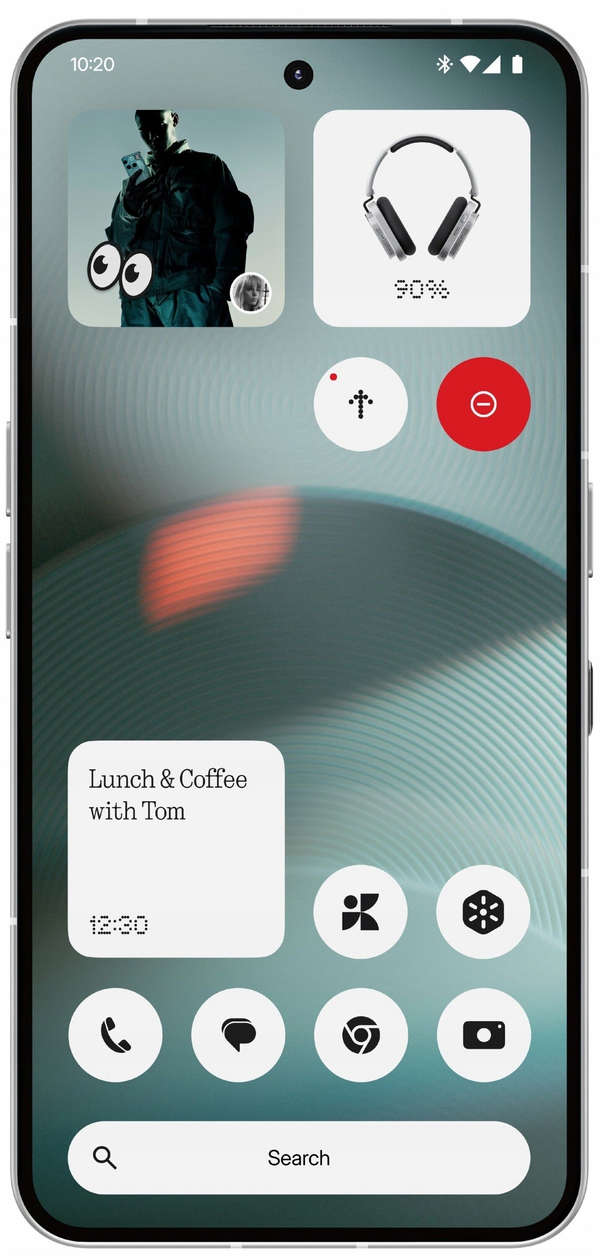 Nothing Phone (3) 5G 12 GB / 256 GB NFC eSIM 120Hz White Manufacturer code A10000023