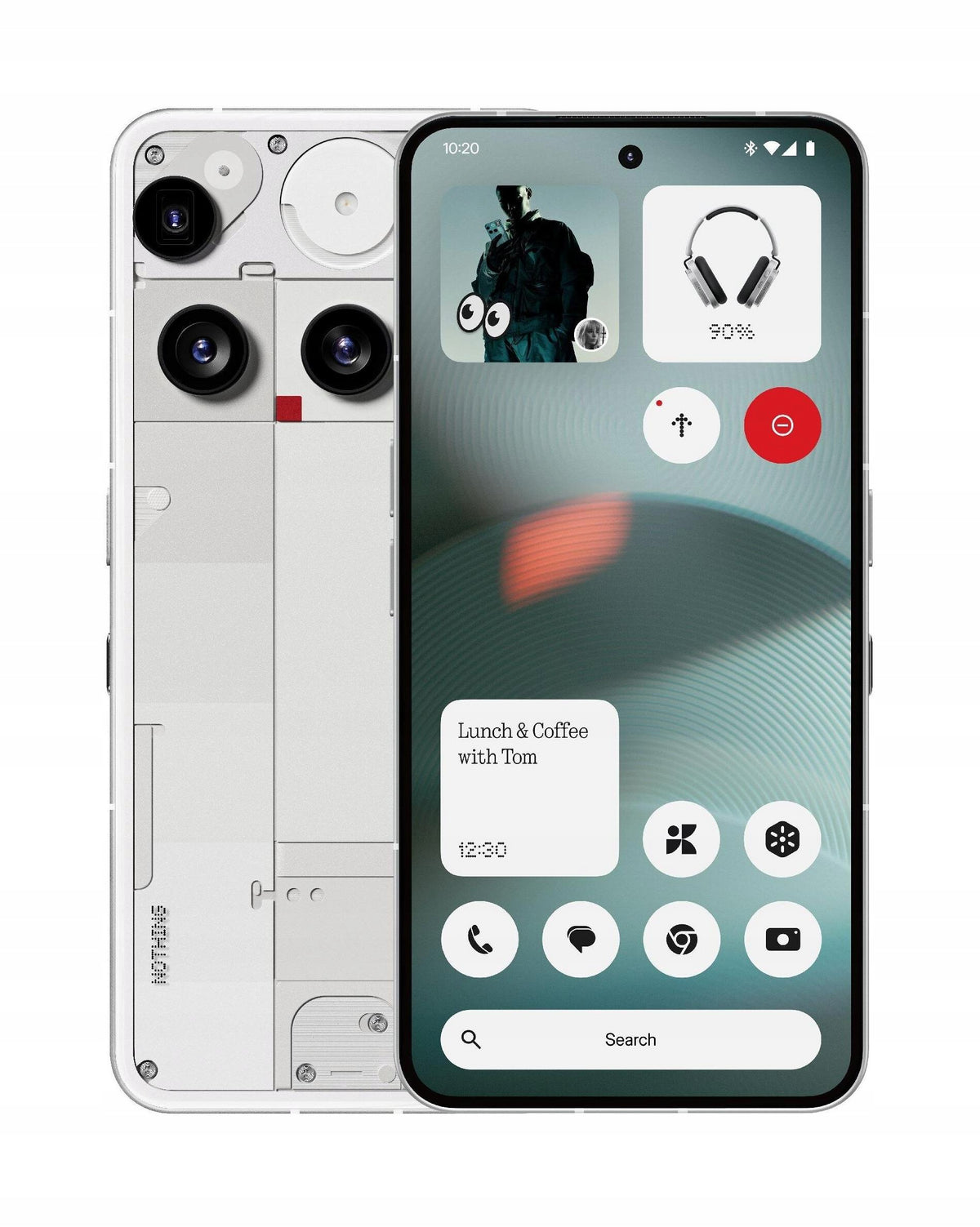 Nothing Phone (3) 5G 12 GB / 256 GB NFC eSIM 120Hz White