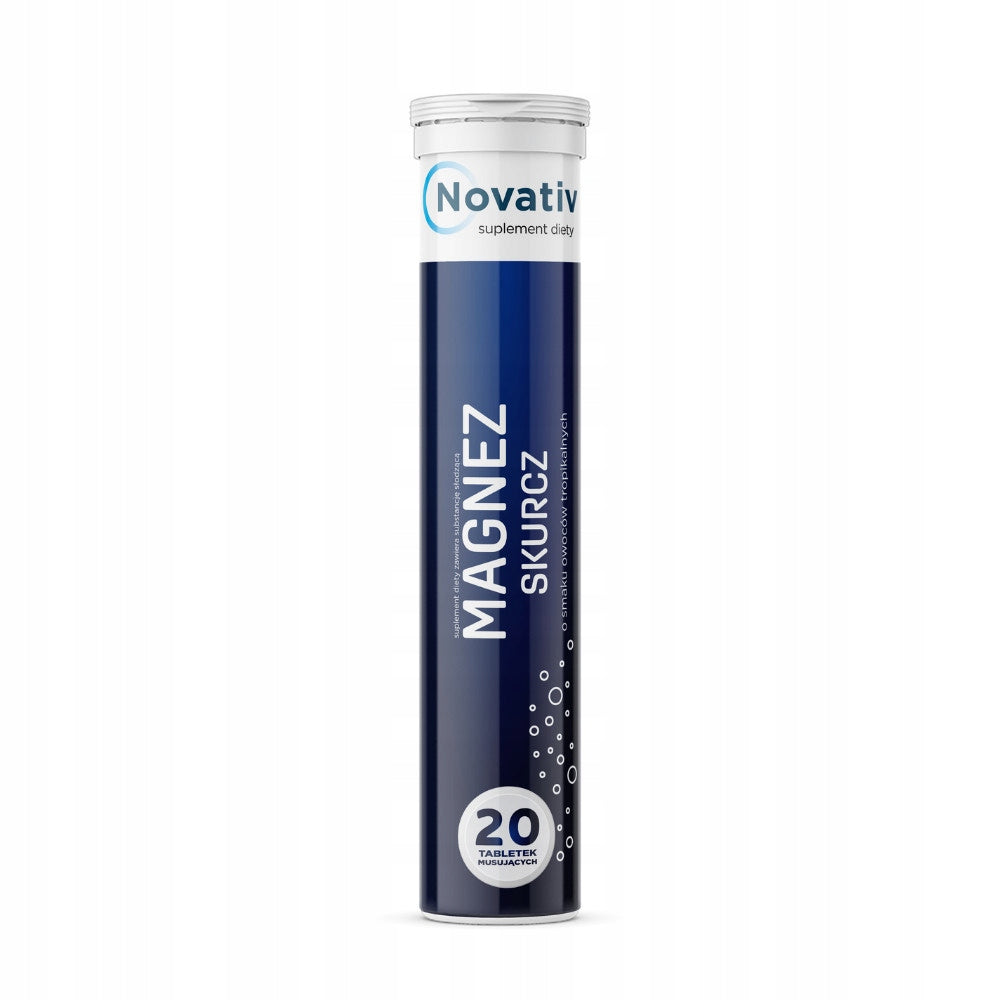 Novativ Magnesium Shrinkage, 20 effervescent tablets