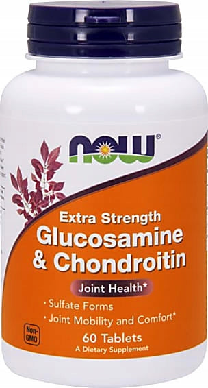 Now Foods Glucosamine With Chondroitin Dietary Supplement 60 Tablets Packaging status original