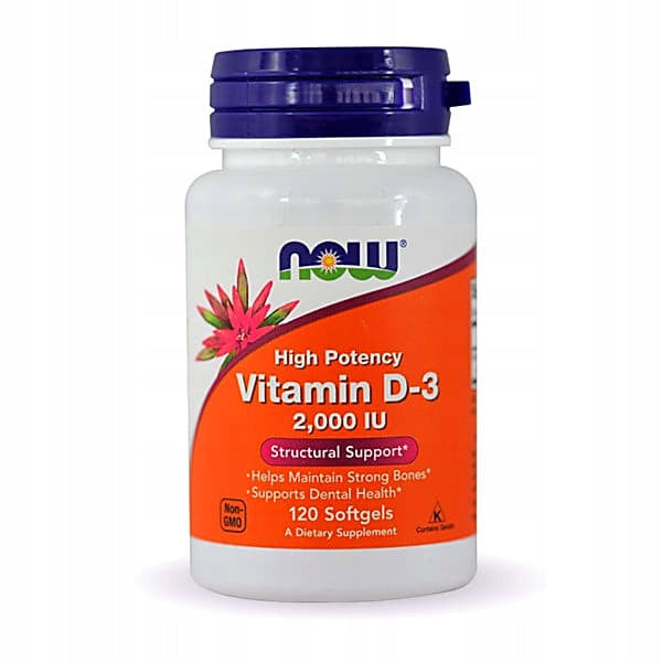 Now Foods Vitamin D3 Gummies Dietary supplement 120 pcs. Brand Now foods