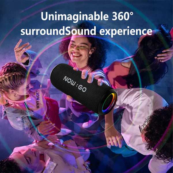 NowGo F6: Versatile Bluetooth Speaker, Black Manufacturer code NowGo F6