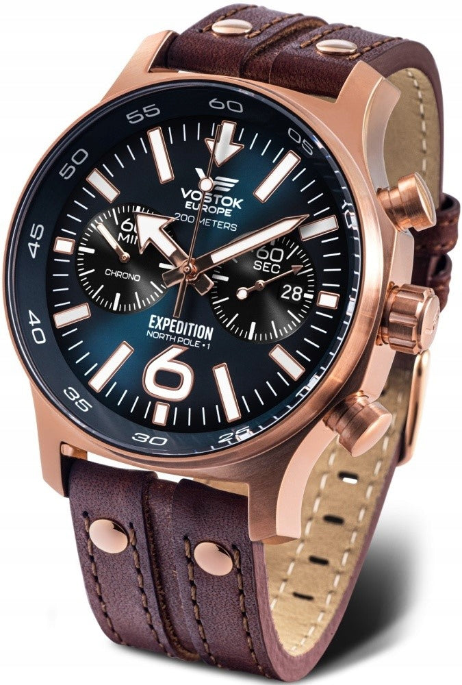Herrenuhr Vostok Europe Expedition Nordpol-1 Grand Chrono 6S21-595B645