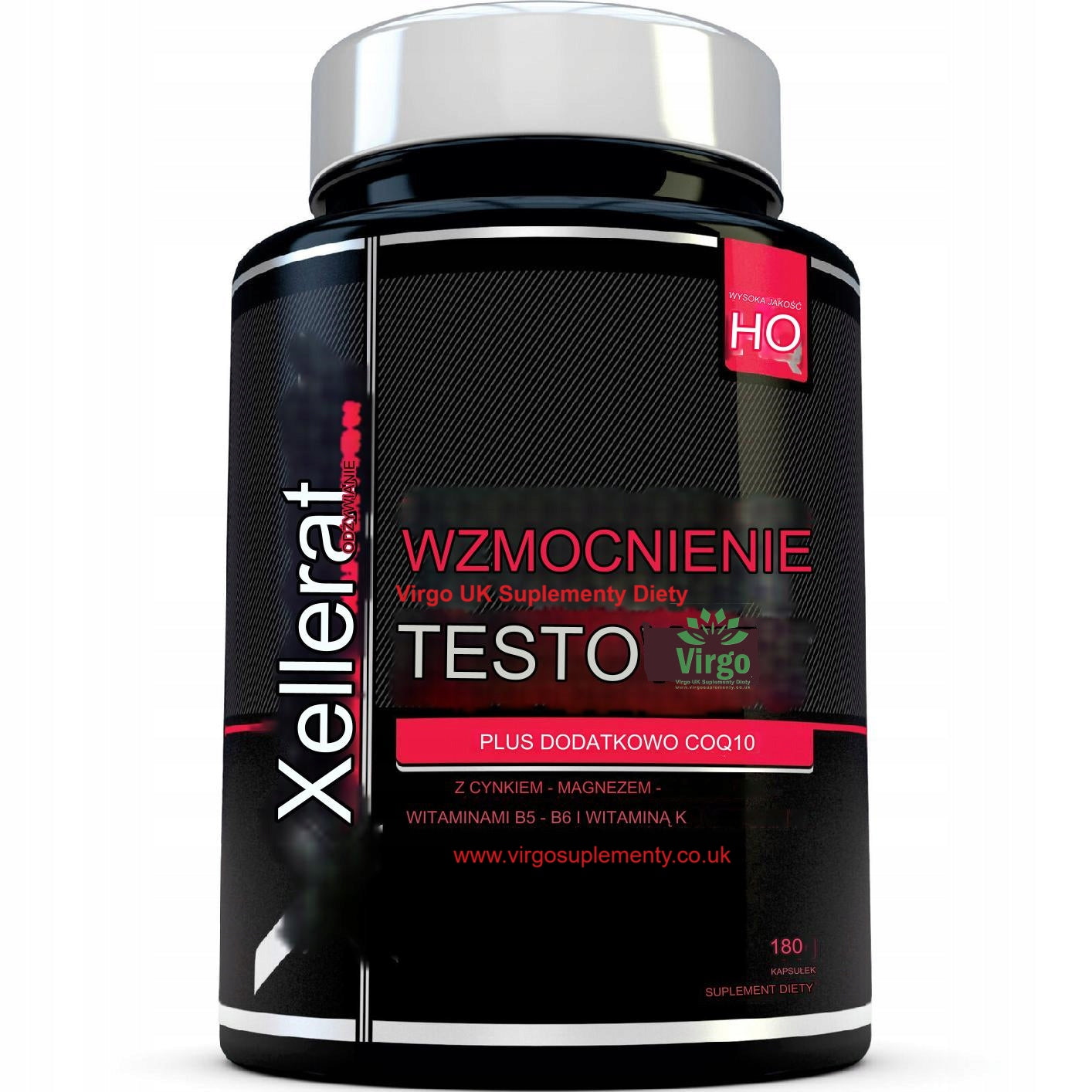 Nu U TEST BOOST Testosterone Booster 180 capsules STRENGTH POWER LIBIDO MASCULINITY Packaging status original