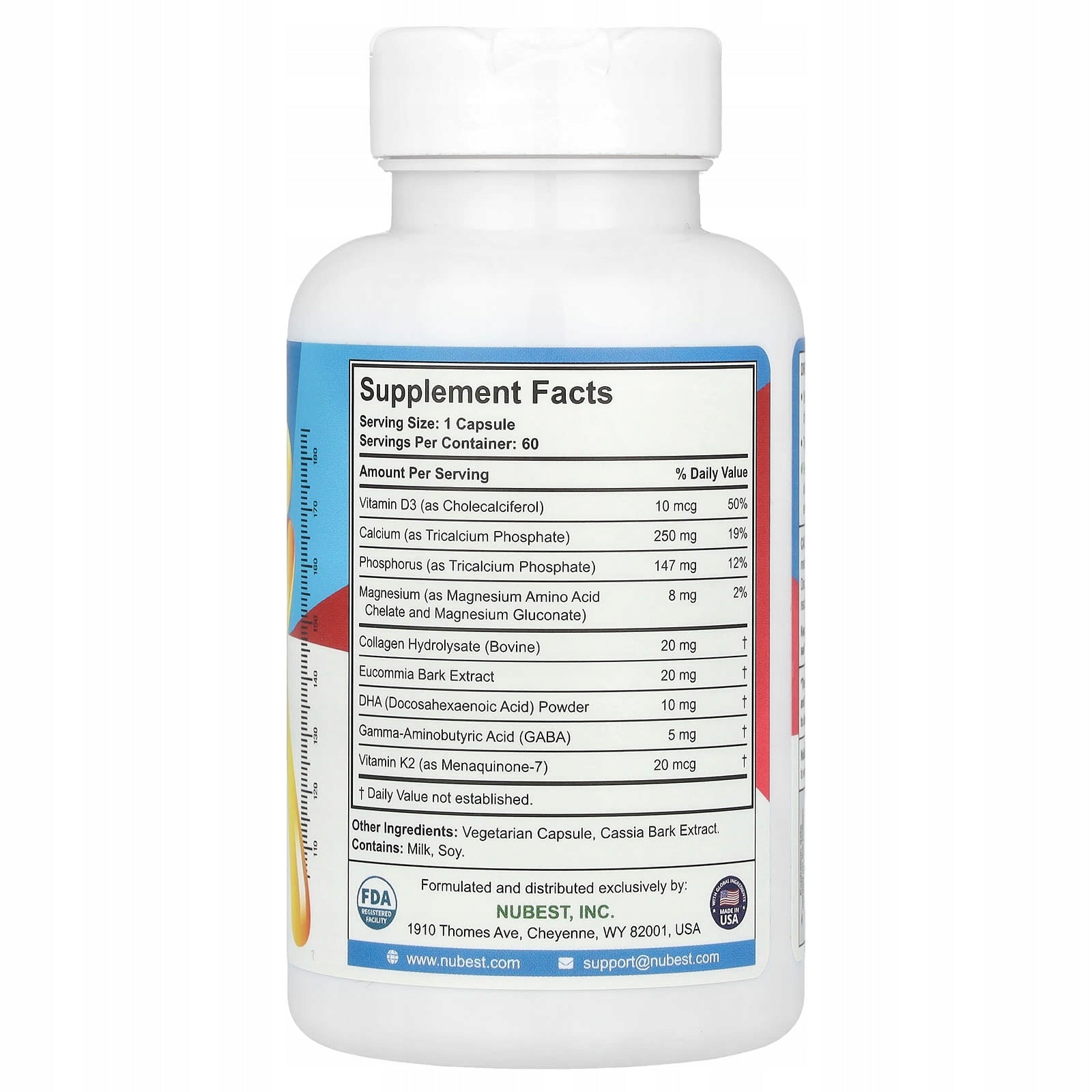 NuBest, Doctor Plus, cinnamon, 60 capsules Brand no brand