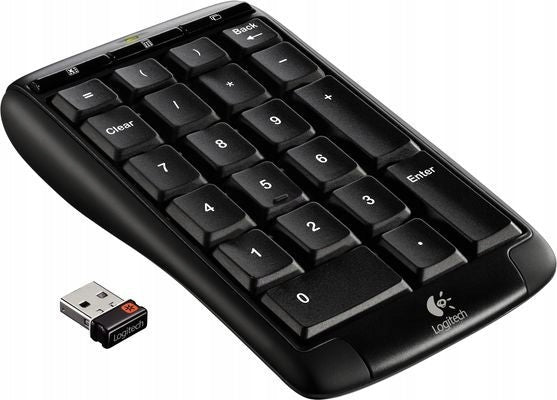 Numeric Keyboard Logitech NumPad N305 Wireless Unifying - Description