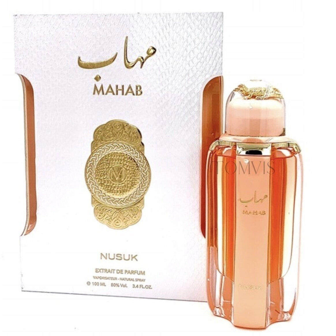 Nusuk Mahab Women's Perfumed Water EDP 100 ml Original Arabic Perfume Manufacturer code perfumy arabskie damskie