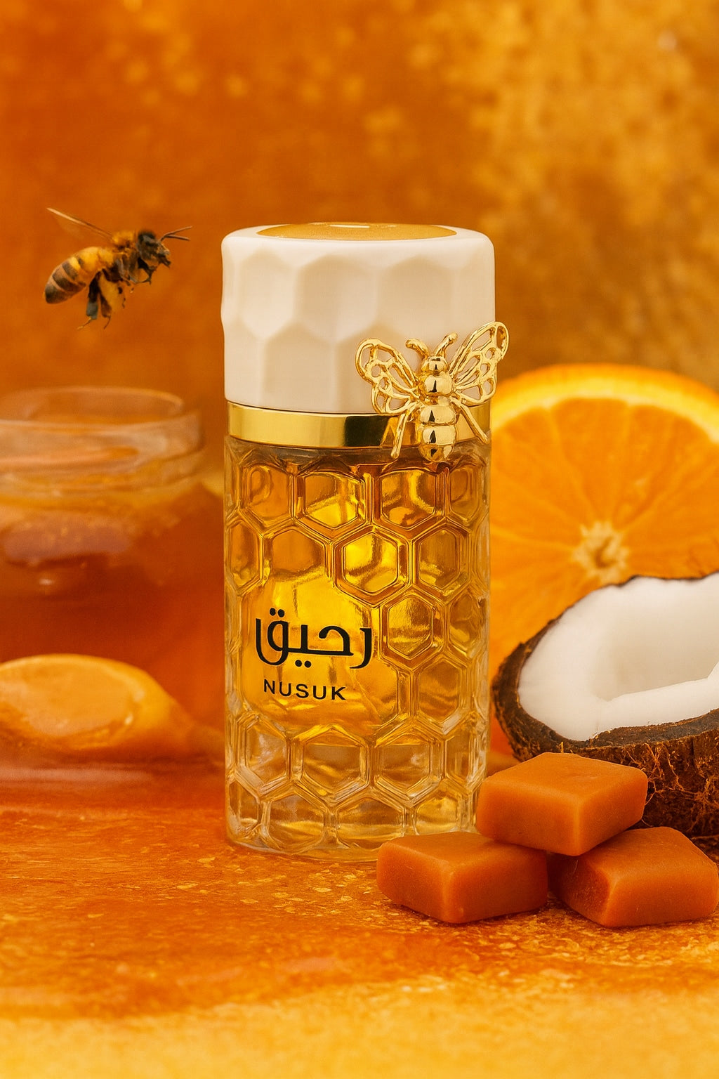 Nusuk Raheeq 100ml Unisex Men's Honey Perfume Brand Nusuk