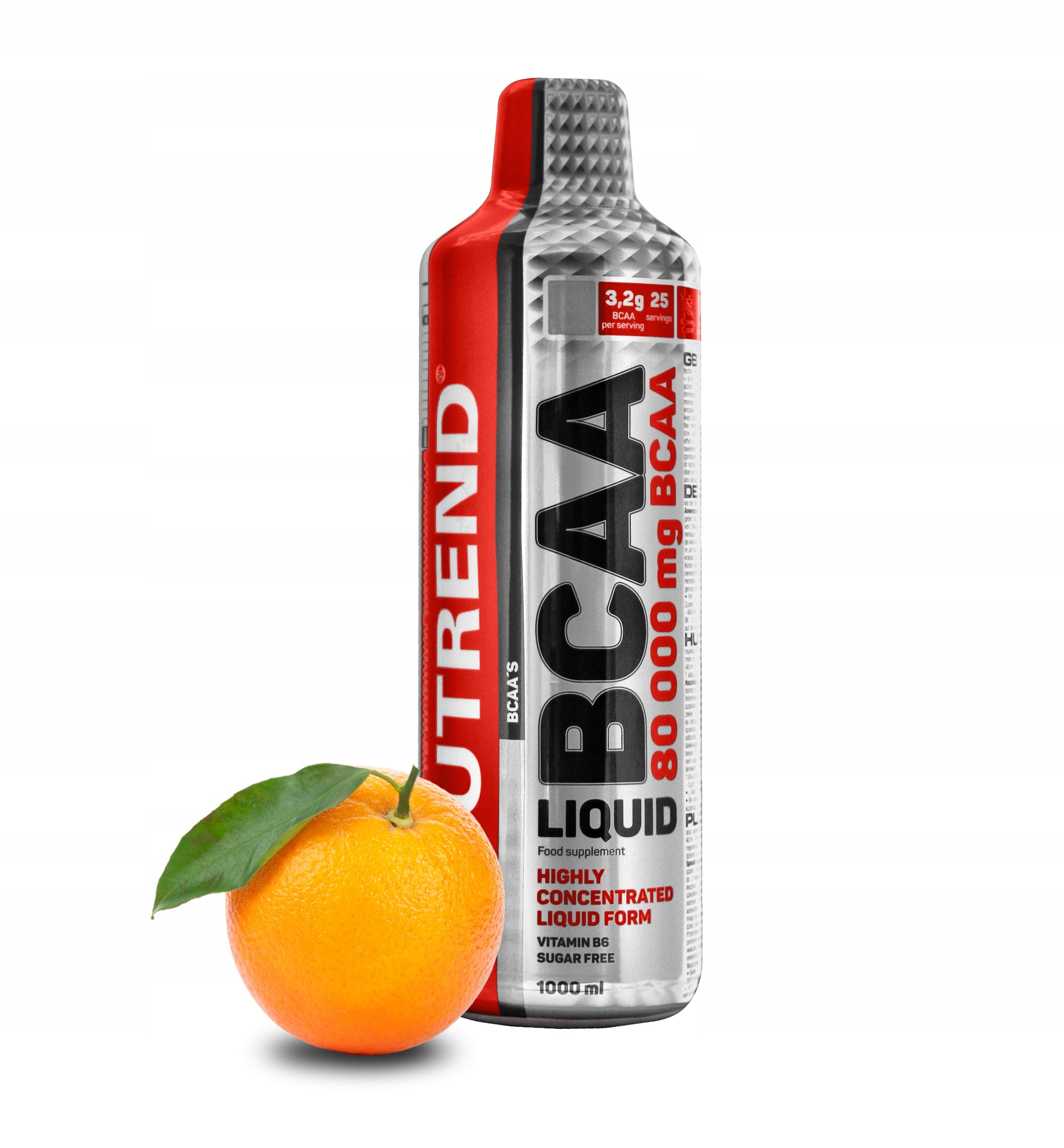 Nutrend BCAA Liquid 1000ml Orange Brand Nutrend