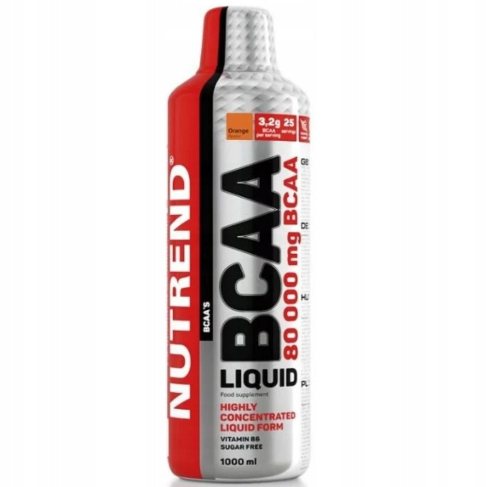 Nutrend BCAA Liquid 1000ml Orange Expiration date at least 3 months from the date of purchase