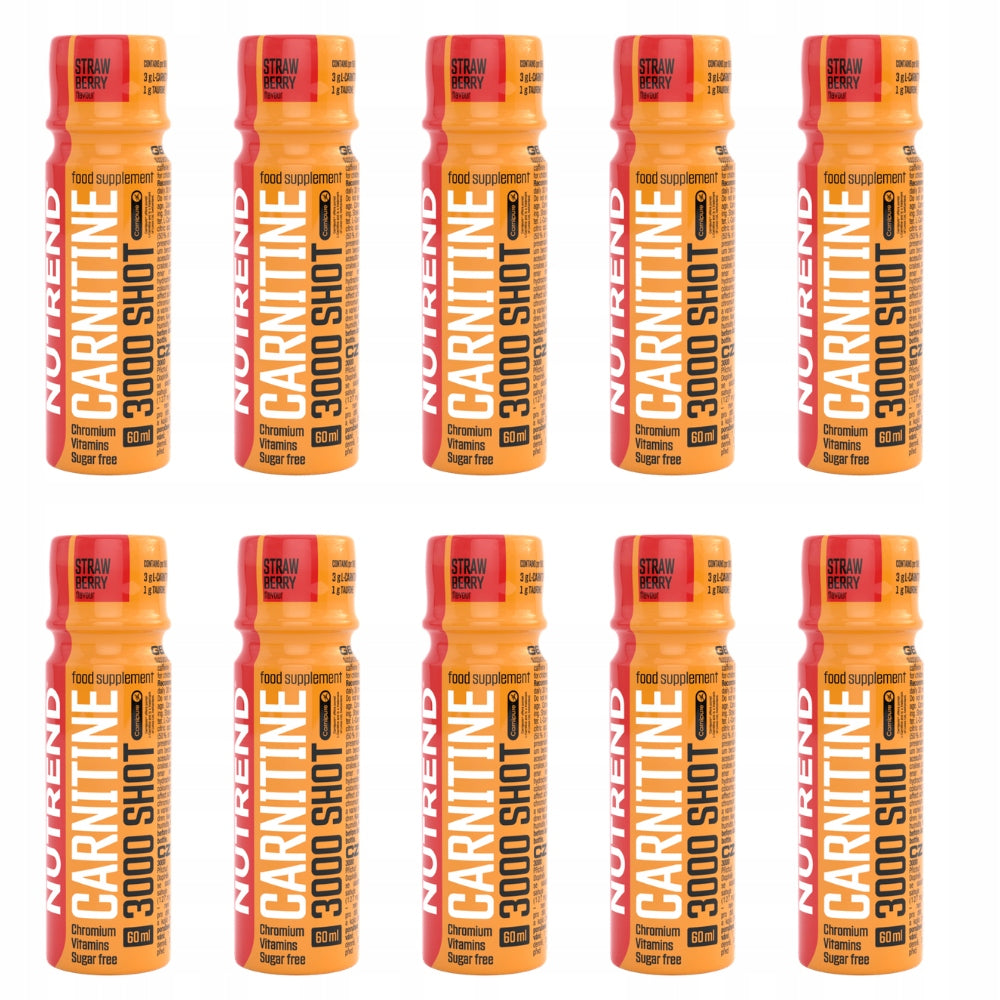 Nutrend Carnitine 3000 Shot 60 ml Strawberry