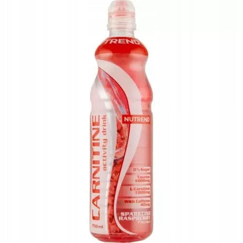 Nutrend Carnitine nápoj Malina s kofeinem 750ml