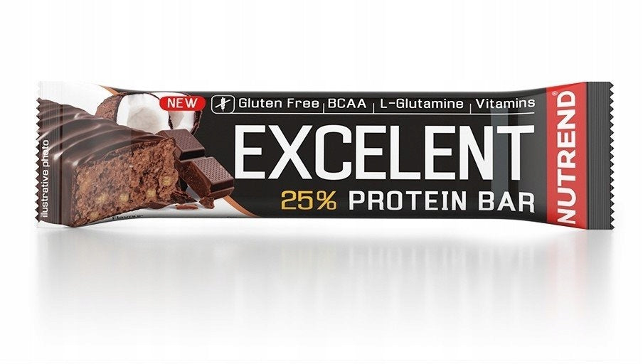 Nutrend Excelent Protein Bar 85g chocolate - coconut Expiration date at least 3 months from the date of purchase