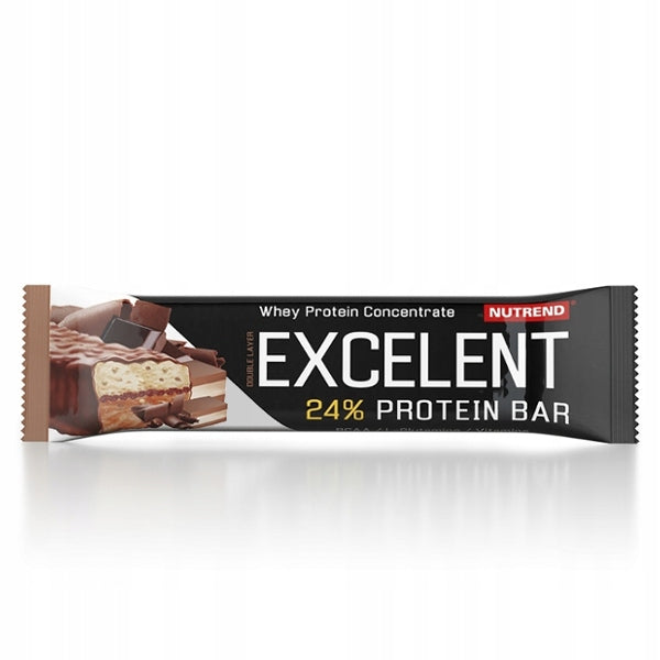 Nutrend Excelent Protein Bar 85g chocolate - nougat Expiration date at least 3 months from the date of purchase